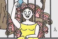 自由漫画家,笔尖下的自由与激情